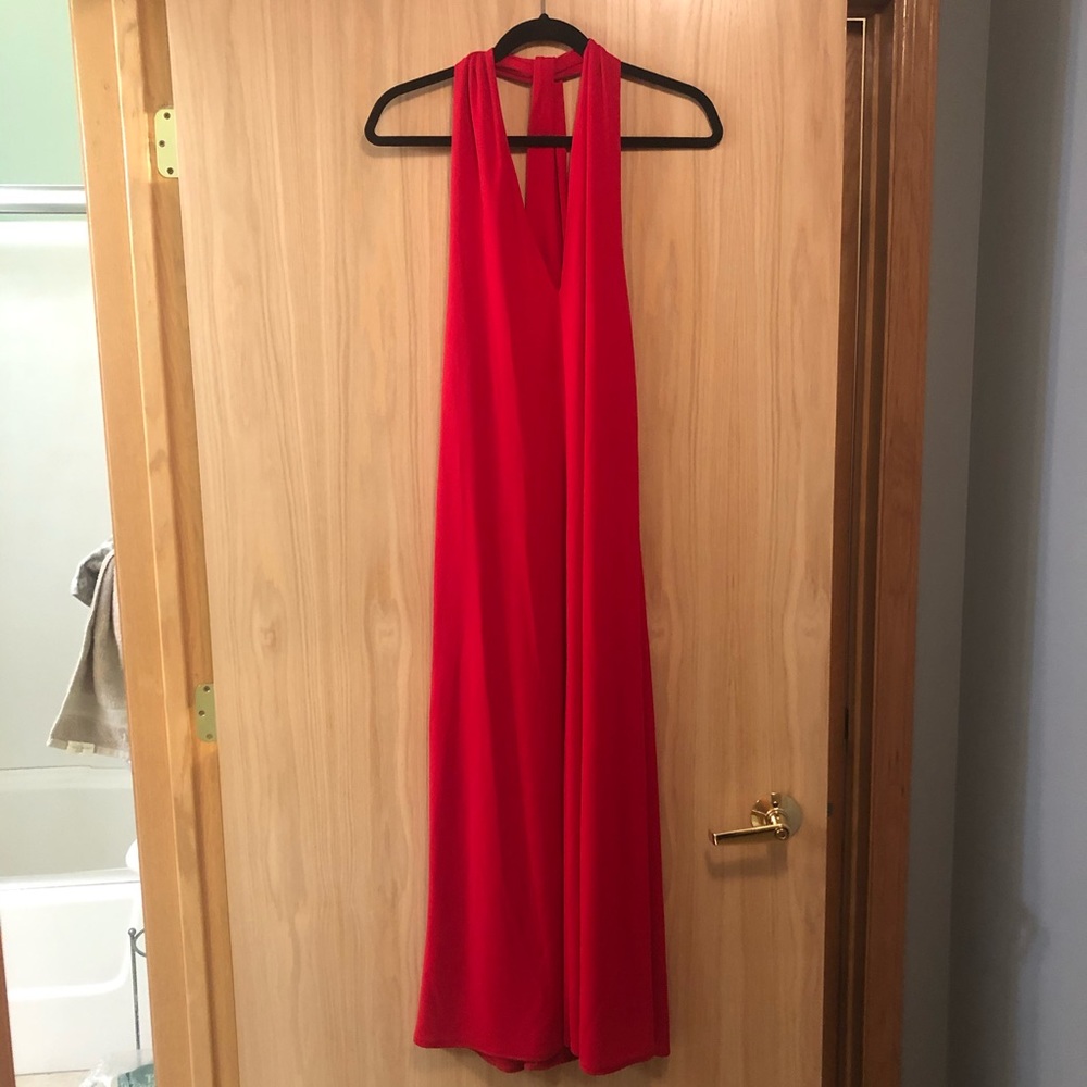 Zara long halter dress NWOT